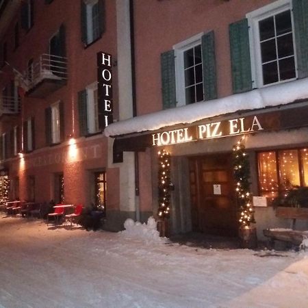 Hotel Piz Ela Bergun Давос Екстериор снимка