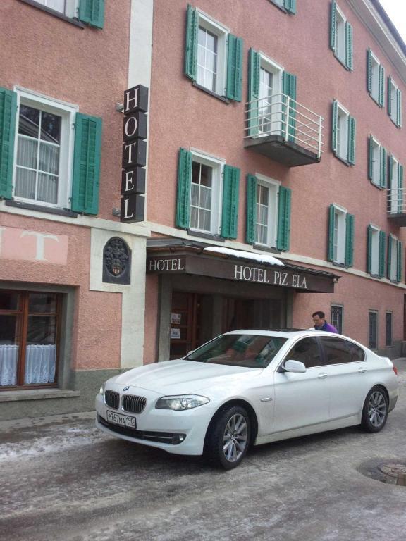 Hotel Piz Ela Bergun Давос Екстериор снимка