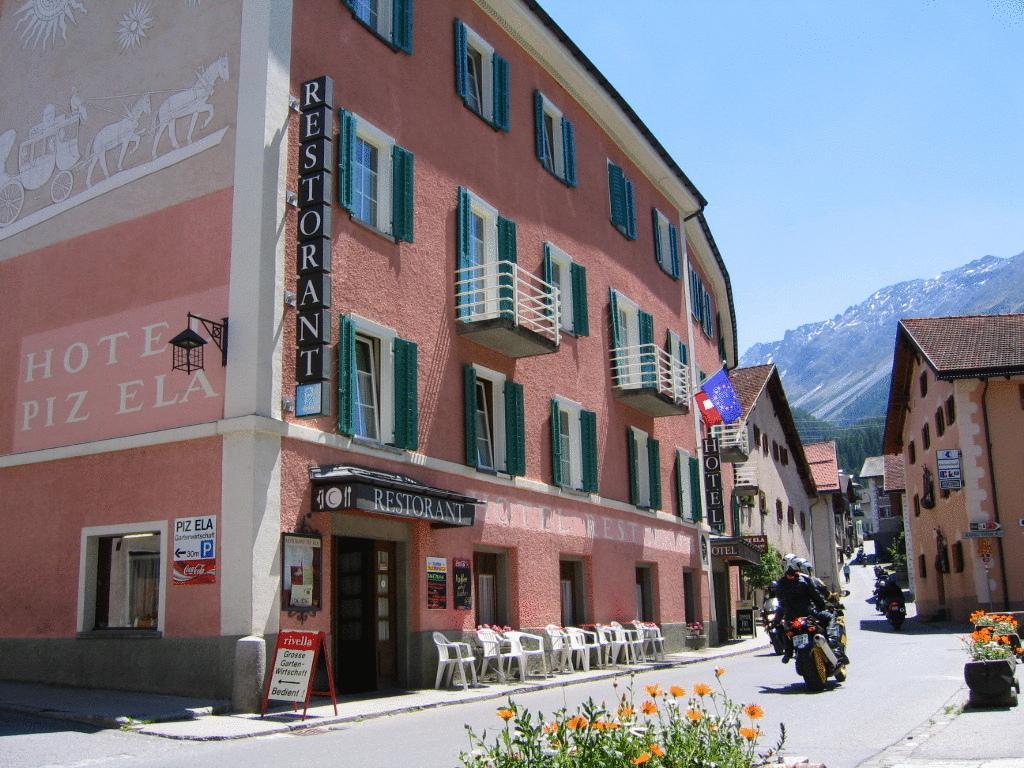 Hotel Piz Ela Bergun Давос Екстериор снимка