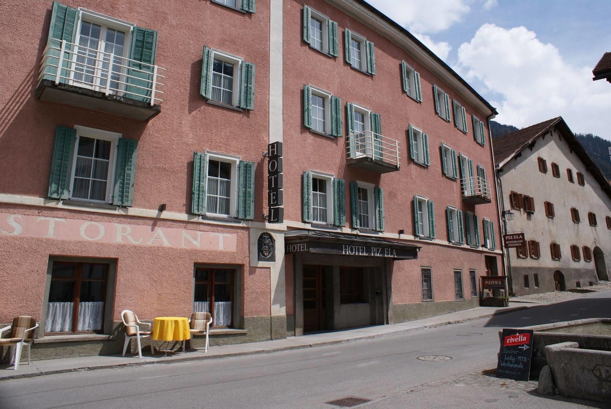 Hotel Piz Ela Bergun Давос Екстериор снимка