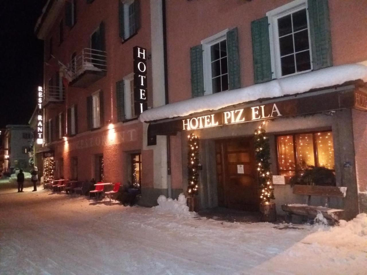 Hotel Piz Ela Bergun Давос Екстериор снимка