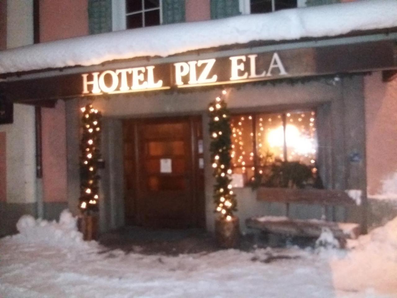 Hotel Piz Ela Bergun Давос Екстериор снимка